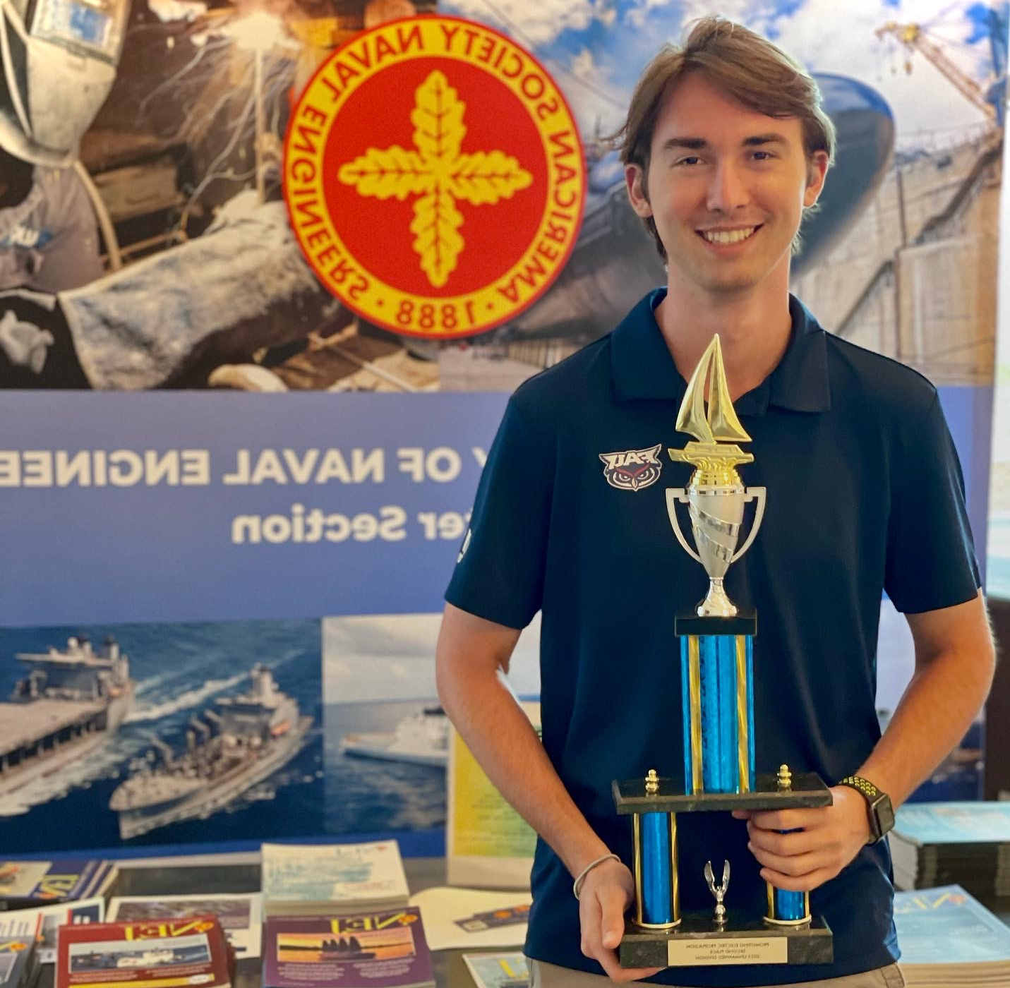 FAU Ocean Engineering students come second place in a national Unmanned Surface Vehicle competition!